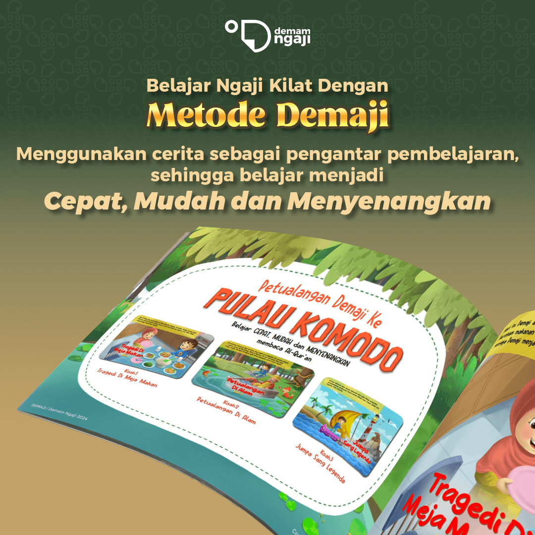 Buku Demaji | Buku Belajar Ngaji Kilat Metode Demaji - Gambar 3